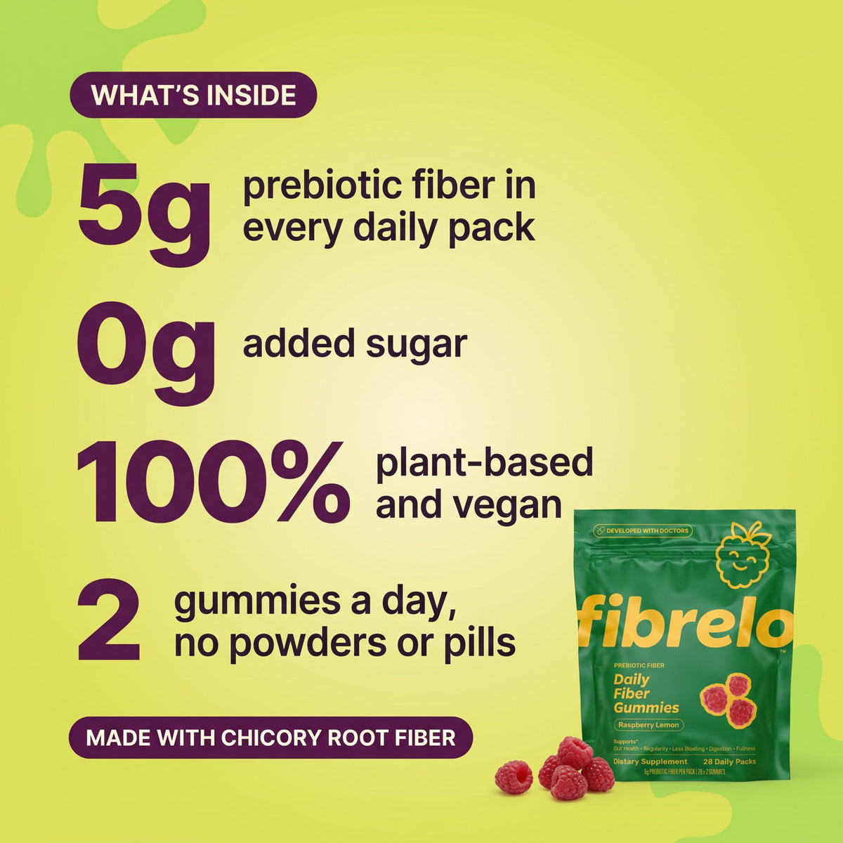 Fibrelo Daily Fiber Gummies